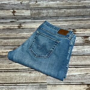 AG Adriano Goldschmied The Nikki Crop Jeans Women Size 29 Blue Skinny Crop